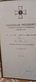 Komentajamerkki Linnalle 6.12.1962