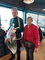 Pieni Ele lipasvahtien ruokailu Ullan Pakarissa ja samalla sihteerin "kukitus" 28.12.2022.